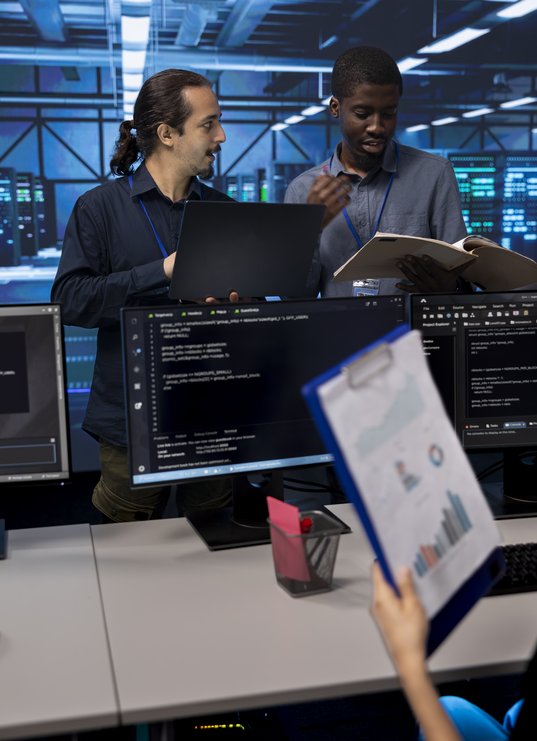 man-inspects-server-hub-infrastructure-reading-pa-2025-02-19-23-57-12-utc